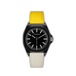 Adorer Black Mix Line Yellow White