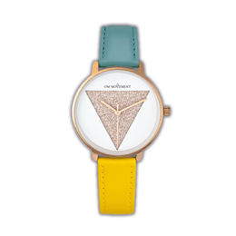 Milano West Mix Line Petrol Blue Yellow