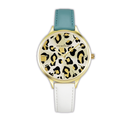 Wild Simba Mix Line Petrol Blue White