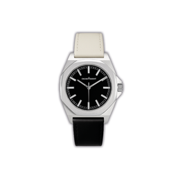 Adorer Silver Black Mix Line White Black