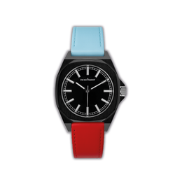 Adorer Black Mix Line Petrol Blue Red