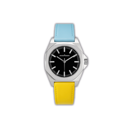 Adorer Silver Black Mix Line Petrol Blue Yellow