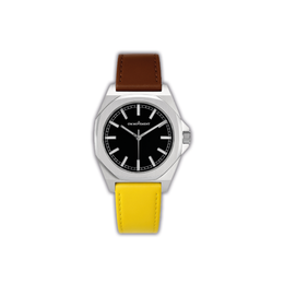 Adorer Silver Black Mix Line Brown Yellow