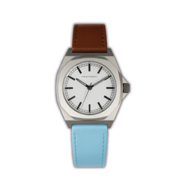 Adorer White Diamond Mix Line Brown Blue
