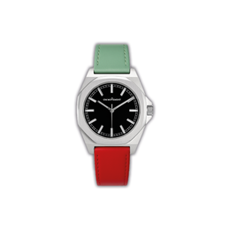 Adorer Silver Black Mix Line Mint Red