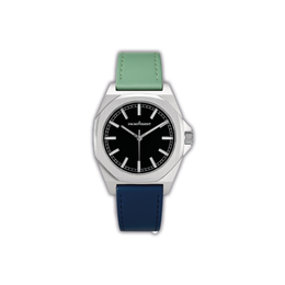 Adorer Silver Black Mix Line Mint Blue
