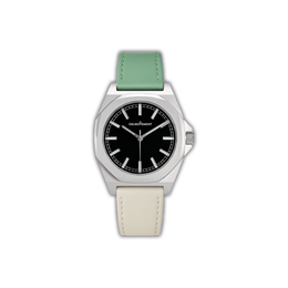 Adorer Silver Black Mix Line Mint White