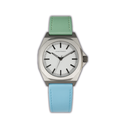 Adorer White Diamond Mix Line Mint Petrol Blue