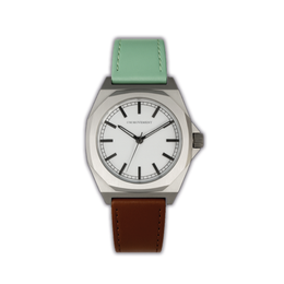 Adorer White Diamond Mix Line Mint Brown
