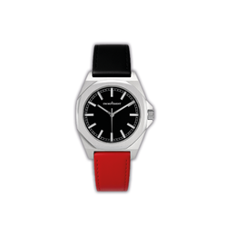 Adorer Silver Black Mix Line Black Red