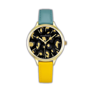 Línea Mixta Wild Zanzibar - Azul Petróleo Amarillo