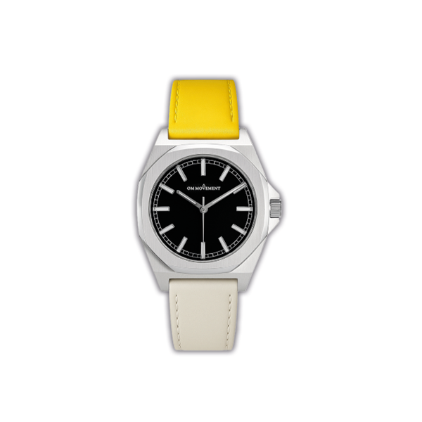Adorer Silver Black Mix Line Yellow White