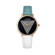 Milano South Mix Line Petrol Blue White