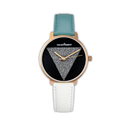 Milano South Mix Line Petrol Blue White