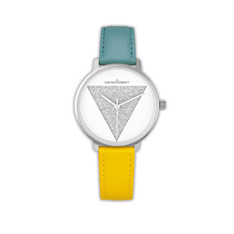 Milano North Mix Line Petrol Blue Yellow