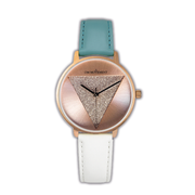 Milano East Mix Line Petrol Blue White