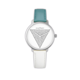 Milano North Mix Line Petrol Blue  White