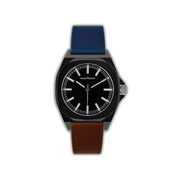 Adorer Black Mix Line Blue Brown