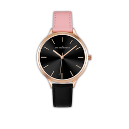 Línea Mixta Salvaje Zara Rosa Negro