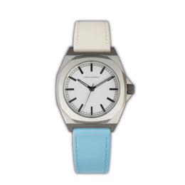 Adorer White Diamond Mix Line White Petrol Blue