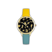 Wild Sanibar Mix Line - Yellow Petrol Blue