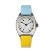 Adorer White Diamond Mix Line Petrol Blue Yellow