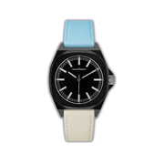 Adorer Black Mix Line Petrol Blue White