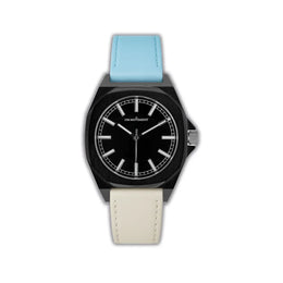 Adorer Black Mix Line Petrol Blue White