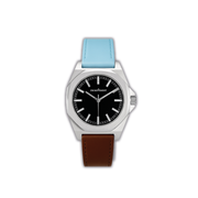 Adorer Silver Black Mix Line Petrol Blue Brown