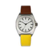 Adorer White Diamond Mix Line Brown Yellow