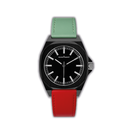 Adorer Black Mix Line Mint Red