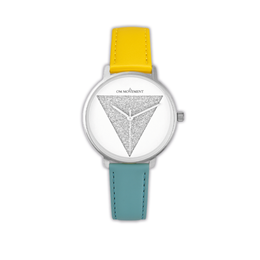 Milano North Mix Line Yellow Petrol Blue