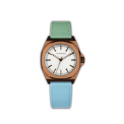 Adorer Sahara Mix Line Mint Petrol Blue