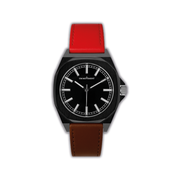 Adorer Black Mix Line Red Brown