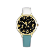 Wild Sanibar Mix Line - White Petrol Blue