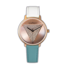 Milano East Mix Line White Petrol Blue