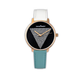 Milano South Mix Line White Petrol Blue