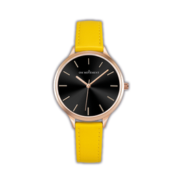 Línea pura salvaje de Zara Amarillo