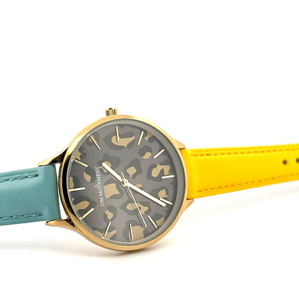 Wild Sanibar Mix Line - Petrol Blue Yellow