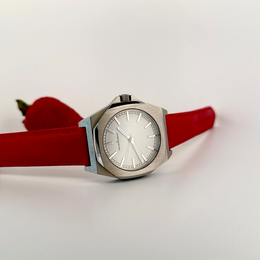 Adorador Blanco Línea Pura Rojo 